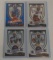 4 NFL Football Rookie Card Lot RC Panini Crusade Blue Insert Toney 1/99 Bateman Marshall Chase