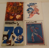 4 Baseball Publication Magazine Lot Yankees Phillies ALCS World Series 1978 1980 1993