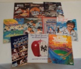 Complete Run Set Baseball Yankees Yearbook Lot 1980 1981 1982 1983 1984 1985 1986 1987 1988 1989