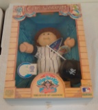 Vintage 1980s Coleco Cabbage Patch Baseball Player Doll NY Yankees MIB All Stars MLB