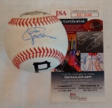 Grant Jackson Autographed Signed Rawlings Logo Baseball Ball JSA COAPirates