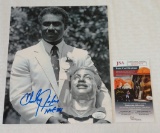 Charley Taylor Autographed Signed 8x10 Photo Washington Redskins NFL Football JSA HOF 84 Inscription