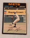 Vintage 1971 Topps Baseball Card #513 Nolan Ryan Mets HOF