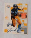 1999 SP Signature Edition Autographed Insert Card Jack Ham NFL Football Steelers HOF Sharp JH