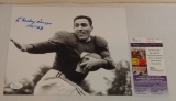 Charley Trippi Autographed Signed 8x10 Photo HOF 68 Inscription Cardinals NFL Football Georgia