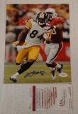 Antonio Brown Autographed Signed 8x10 Photo Steelers NFL Football JSA COA