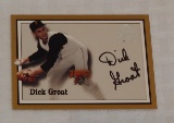 2000 Fleer Greats Of The Game Autographed Card Signed MLB Baseball Insert Dick Groat Pirates