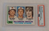 Key Vintage 1982 Topps Baseball #21 Cal Ripken Jr Rookie Card RC Orioles HOF PSA GRADED 7 NRMT