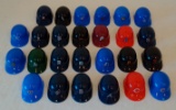 Early 1990s MLB Baseball Gumball Machine Plastic Mini Helmet Complete Set 26 Teams