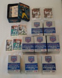 NFL Football Small Card Lot Many Sealed 1993 Score Ore Ida Quarterback Club Stars HOFers