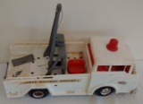 Vintage 1960s Marx Plastic Toy Truck Super Highway Service Big Bruiser Large 24''