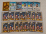 21 Bo Jackson Rookie Card Lot 1987 & 1987 Topps Traded Auburn College Pre Donruss Fleer