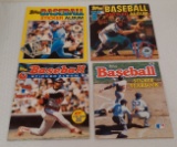 4 Complete Set Topps Baseball Stickers w/ Albums 1981 1982 1983 1984 Stars HOFers