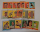 Vintage 1958 Topps Baseball Card Lot Team Cards