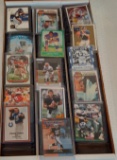 700+ NFL Football Star HOF Card Lot All In Toploader Cases Loaded