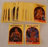 Vintage 1989-90 NBA Hoops Sears Basketball Yellow Complete Card Set Jordan Robinson RC