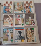 Vintage 1973 Topps Baseball Card Album 477 Cards Stars Rookies HOFers Starter Set Lot