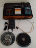 Vintage Electronics Lot Atari Console System 3 Games Speakers & More