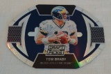 2016 Collegiate Draft Picks Prizm Die Cut Insert Michigan Tom Brady #39 NFL Football Card Buccaneers