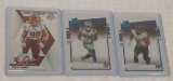 3 NFL Football RC Card Lot Donruss Rated Rookie CeeDee Lamb J.K. Dobbins Mystique Chase Young