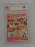 Vintage 1966 Topps Baseball Card #99 Buc Belters Combo Stargell Clendenon Beckett GRADED 6.5 EX-MT+