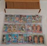 Vintage 1976 Topps Baseball Common Card Lot w/ Blyleven 1971 1972 Ted Williams 1987 Topps Long Box