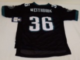 Brand New w/ Tag Philadelphia Eagles Reebok NFL Football Jersey Black #36 Brian Westbrook Kids Large