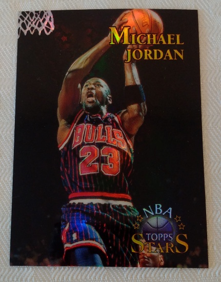 Complete Refractor Set Break 1996 Topps NBA Basketball Stars #24 Michael Jordan Bulls HOF