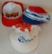 3 Vintage Promo Advertising Hat Cap Lot Kool Aid Snapback Painters & Team Valvoline Nationwise