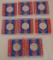 Complete Set 8 Sealed 1998 Olympics Coin Token Lot Winter Sports General Meals Cereal Premium