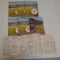 8 Vintage 1956 Baseball Guide Small Book Lot Stadiums Stats