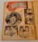 Vintage 1940s 1950s Fan Scrapbook All Stan Musial Cardinals HOF Newspaper Clippings Photos