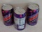 (3) Mountain Dew Violet Grape Flavor Sealed Soda Can Lot Japan Full Unopened Rare 2020