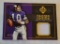 2018 Panini Majestic Icons Fran Tarkenton Game Used Jersey Insert Card Vikings 3/25 NFL Football HOF