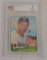 Vintage 1965 Topps Baseball Card #500 Eddie Mathews Braves HOF Beckett GRADED 7 NRMT Slabbed
