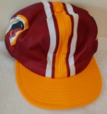 Vintage 1980s Snapback Hat Cap NFL Football Helmet Style Washington Redskins Gibbs
