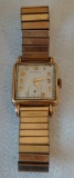 Vintage Hamilton 10K Gold Filled Mens Wrist Watch Jewels Missing Second Hand