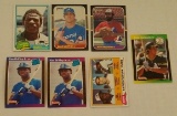1980s Baseball Rookie Card Star Lot 1989 Donruss Griffey 1981 Topps Raines HOF Rickey Bonus Canseco