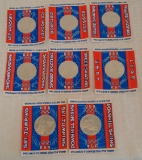 Complete Set 8 Sealed 1998 Olympics Coin Token Lot Winter Sports General Meals Cereal Premium