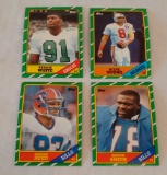 1986 Topps NFL Football Rookie Card Lot HOF RC Steve Young Reggie White Bruce Smith Andre Reed Nice