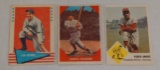 3 Vintage 1960s Fleer Baseball Star Card Lot Lou Gehrig Honus Wagner Ruben Amaro
