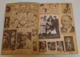 Vintage Baseball Fan Made Scrapbook Early 1940s Newspaper Clippings Photos Articles Stats 1/1