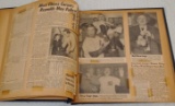 Vintage 1940s 1950s Fan Made Baseball Scrapbook Articles Pictures Newspaper Magazine Jackie Robinson