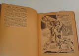 Vintage 1945 Brewer Sportraits Fan Made Scrapbook Newspaper Comic Lot Lou Grant Baseball Rare