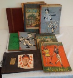 Huge Lot Vintage 1930s 1940s 1950s Baseball Newspaper Fan Made Scrapbook Lot Clippings Photos #2