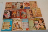 Medium Size Vintage Magazine Lot Coronet Compact Fotorama 21 Magazine Digest Sexy Men's Risque
