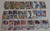 24 Modern NFL Football Star Card Lot Autographed Signed #/d Inserts Peyton Lamar Wilson Kelly Tyreek