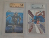 2 David Tyree 2003 Rookie Card Lot Giants Finest SPx BGS GRADED 9.5 9 GEM MINT