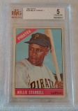 Vintage 1966 Topps Baseball Card #255 Willie Stargell Pirates HOF Beckett GRADED 5 EX BVG