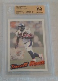 1999 Paramount Copper NFL Football Card #75 Terrell Davis Broncos HOF BGS GRADED 9.5 GEM MINT